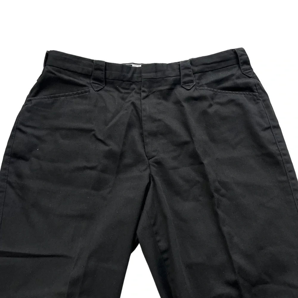 High Noon Men’s Size 38 M Waist Black Gray Polyester Cotton Pleated Dress‎ Pants